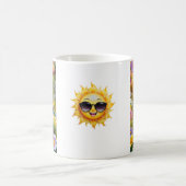 Die Flamme, die den Weg beleuchtet Kaffeetasse (Mittel)