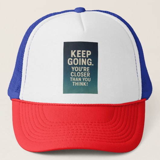 Die Flamme im Inneren Truckerkappe (Vorderseite)