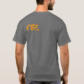 Die Flamme T-Shirt (Rückseite)