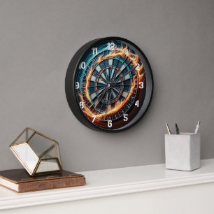 Die flammende Dart Arena entzündet die Leidenschaf Uhr