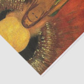 Die Flammengöttin von Odilon Redon Seidenpapier (Ausschnitt)