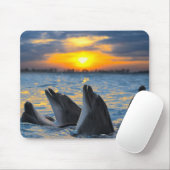 Die Flasche-gerochenen Delphine im Mousepad (Mit Mouse)