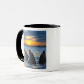 Die Flasche-gerochenen Delphine im Tasse (Vorderseite Links)