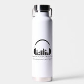 Die Flasche mit dem aus Thor-Kupfer-Vakuum (Vorne)