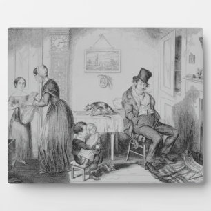 Die Flasche, Plate II, Er wird von ihm entlassen Fotoplatte