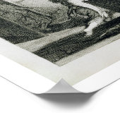 Die Flasche, Plate VI, ängstliche Streit und bruta Poster (Ecke)