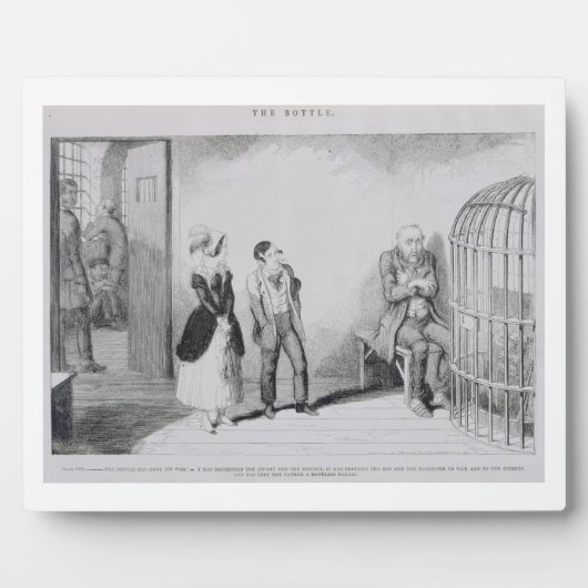 Die Flasche, Platte VIII, Die Flasche hat seinen Fotoplatte (Vorderseite)