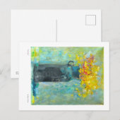Die Flasche Postkarte (Vorne/Hinten)