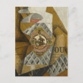Die Flasche von Anís del Mono von Juan Gris Postkarte (Vorderseite)