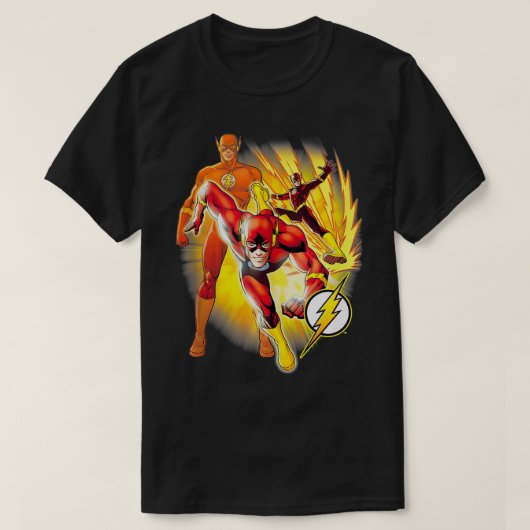 Die Flash Collage T-Shirt (Design vorne)