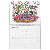 Die Flaunty Flamingo Version 1 Kalender (Mär 2027)