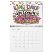 Die Flaunty Flamingo Version 1 Kalender (Mär 2026)