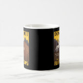 Die flauschigen Kühe nicht in Buffalo essen Kaffeetasse (Mittel)