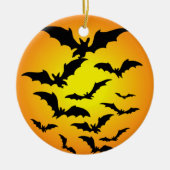 Die Fledermaus von Halloween - Keramikornament (Vorne)