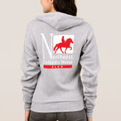 Die Fleece-Bahn-Jacke NEIHC Frauen Hoodie (Rückseite)