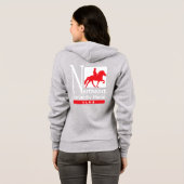 Die Fleece-Bahn-Jacke NEIHC Frauen Hoodie (Schwarz voll)