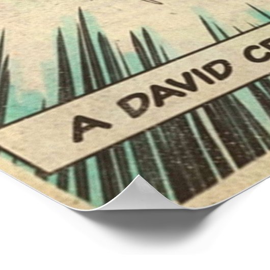 Die Fliege Poster (Ecke)