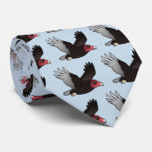 Die Fliegen-Türkei-Geier Krawatte (Gerollt)