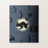 die fliegende Hexenszene Puzzle (Vertikal)