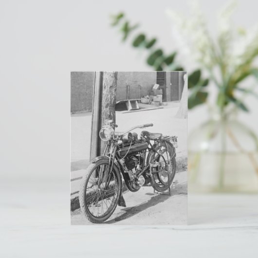 Die fliegende Merkel Postkarte (Stehend Vorderseite)