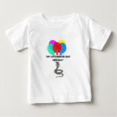 Die fliegende Schlange Baby T-shirt (Vorderseite)