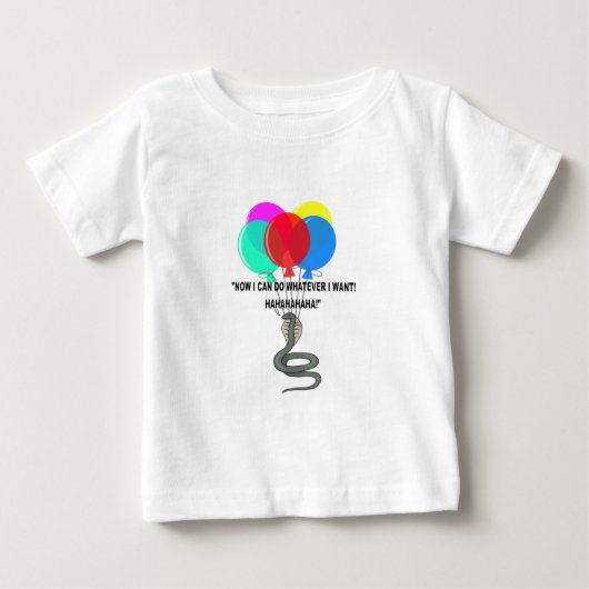 Die fliegende Schlange Baby T-shirt (Vorderseite)