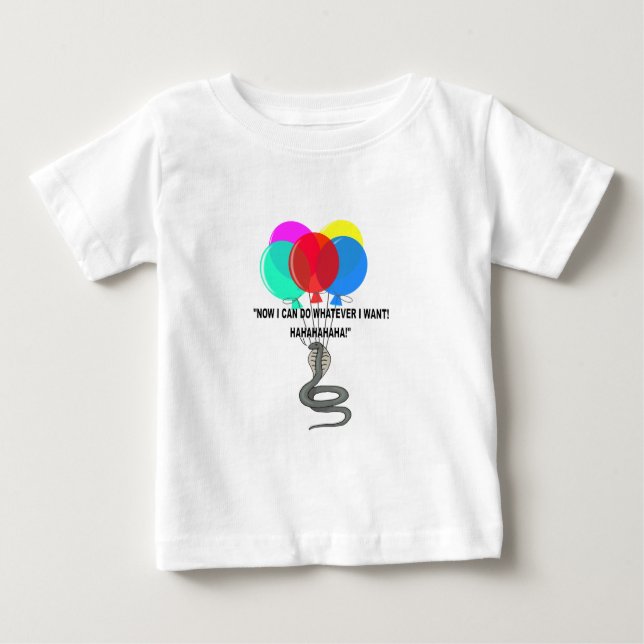 Die fliegende Schlange Baby T-shirt (Vorderseite)