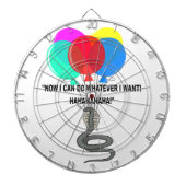 Die fliegende Schlange Dartscheibe (vorne)