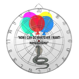 Die fliegende Schlange Dartscheibe