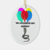 Die fliegende Schlange Keramik Ornament (Rechts)