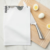 Die fliegende Schlange Küchentuch (Viertel Falte)