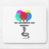 Die fliegende Schlange Mousepad (Vorne)