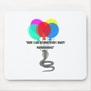 Die fliegende Schlange Mousepad