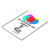 Die fliegende Schlange Notizblock (Linke Seite)