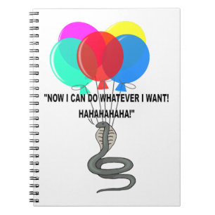 Die fliegende Schlange Notizblock