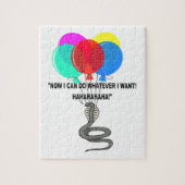 Die fliegende Schlange Puzzle (Vertikal)