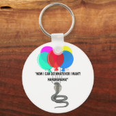 Die fliegende Schlange Schlüsselanhänger (Vorderseite)