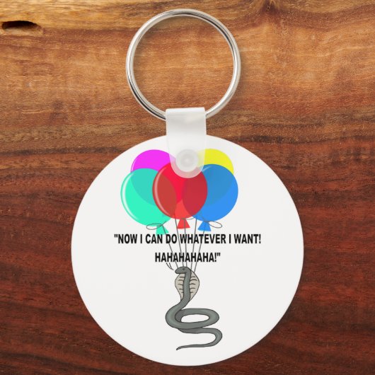 Die fliegende Schlange Schlüsselanhänger (Vorderseite)