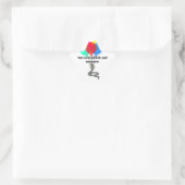 Die fliegende Schlange Stern-Aufkleber (Tasche)