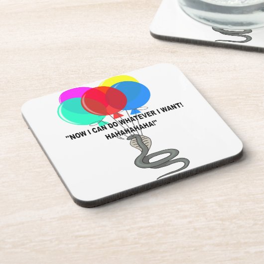 Die fliegende Schlange Untersetzer (Linke Seite)