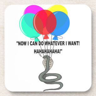 Die fliegende Schlange Untersetzer