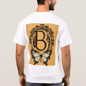 Die fliegende Schönheit der Natur" T-Shirt (Rückseite)