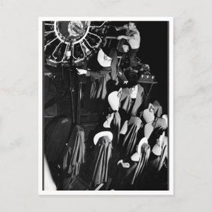 Die fliegenden Nonnen. Postkarte