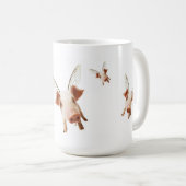 Die fliegenden Schweine - glauben Sie Kaffeetasse (VorderseiteRechts)