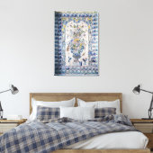 Die Fliesenverkleidung aus dem Badezimmer Leinwanddruck (Insitu (Schlafzimmer))