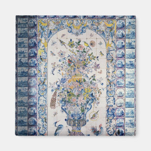 Die Fliesenverkleidung aus dem Badezimmer Magnet