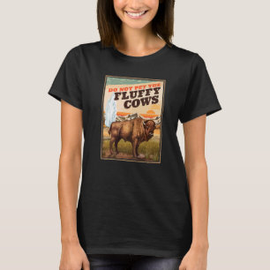 Die fließenden Kühe von Stufe 3 dürfen nicht gebra T-Shirt