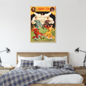 Die flinsen hypnotischen Rock-Tanz-Theater Leinwanddruck (Insitu (Schlafzimmer))