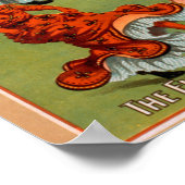 Die flinsen hypnotischen Rock-Tanz-Theater Poster (Ecke)