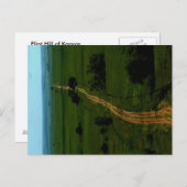 die Flint Hills von Kansas Postkarte (Vorne/Hinten)